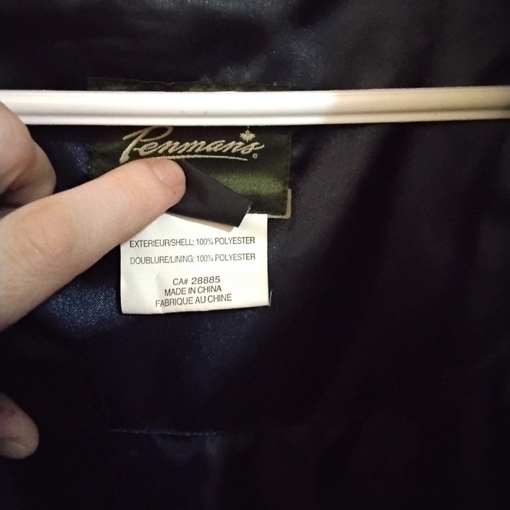 Vintage Penmans Navy White Satin Sukajan Souvenir Bomber Jacket – Size Large EUC - Picture 5 of 12